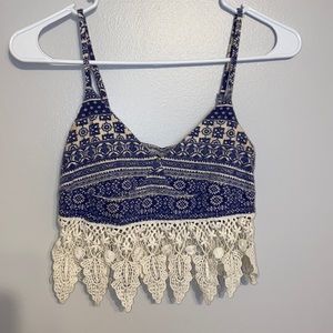 Size medium fulltilt crop top